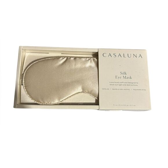 NEW CASALUNA | silk eye mask - Picture 1 of 1